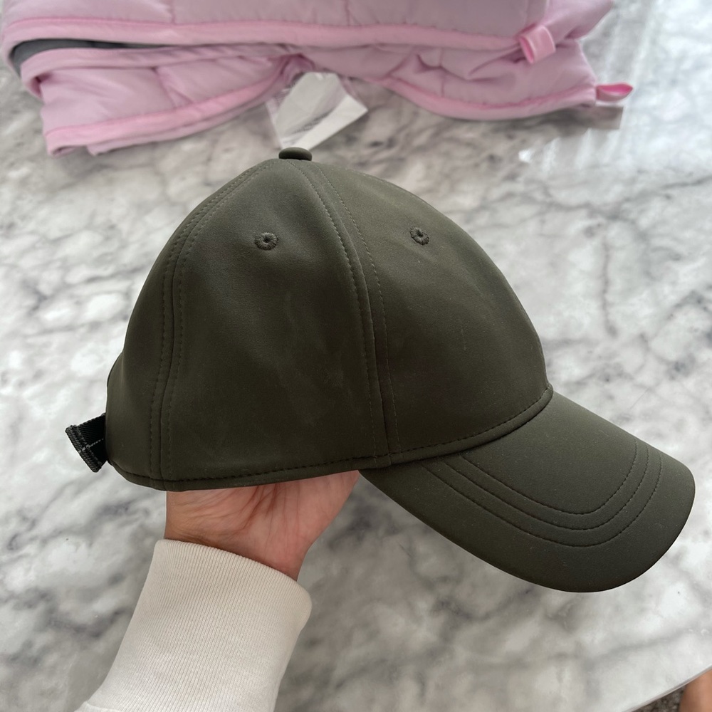 Olive green lululemon baseball cap